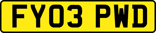 FY03PWD