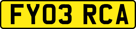 FY03RCA