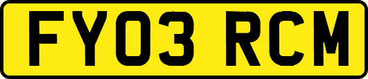 FY03RCM