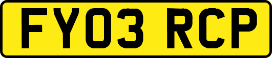 FY03RCP