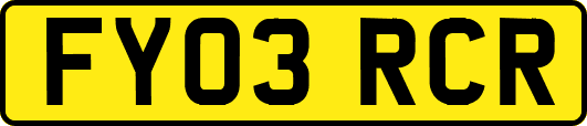 FY03RCR