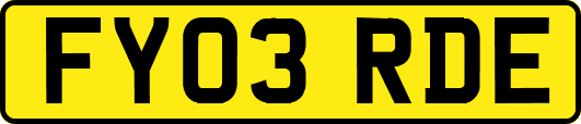 FY03RDE