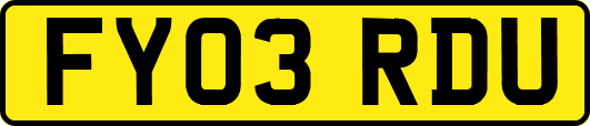 FY03RDU