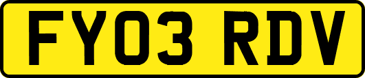 FY03RDV