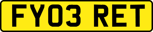 FY03RET