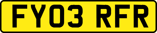 FY03RFR