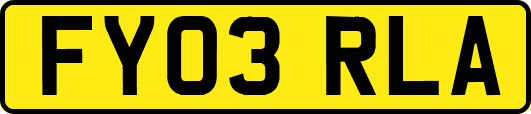 FY03RLA