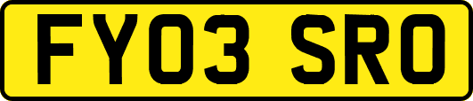 FY03SRO