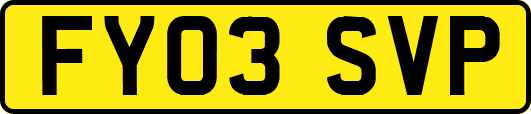 FY03SVP