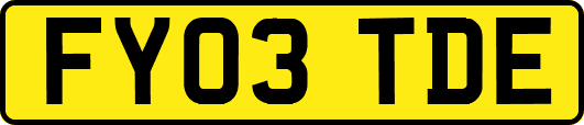 FY03TDE
