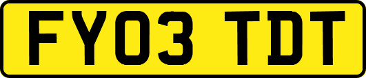 FY03TDT
