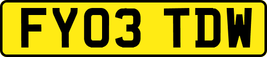 FY03TDW