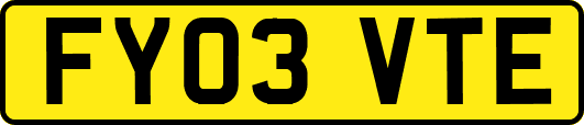 FY03VTE