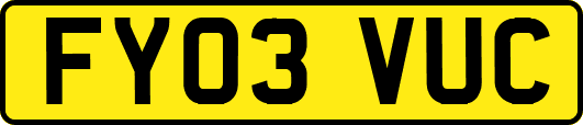 FY03VUC