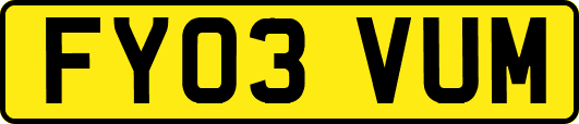 FY03VUM