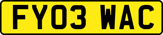 FY03WAC