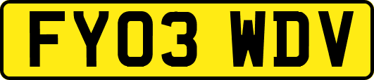 FY03WDV