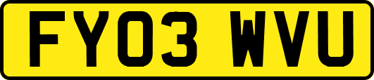 FY03WVU
