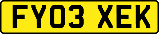 FY03XEK