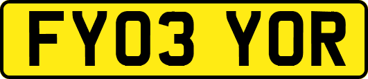 FY03YOR