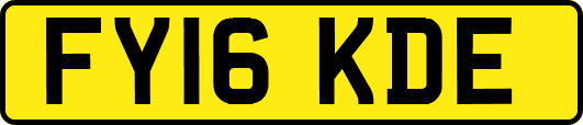FY16KDE