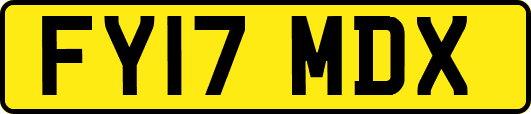 FY17MDX