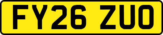 FY26ZUO