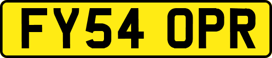 FY54OPR