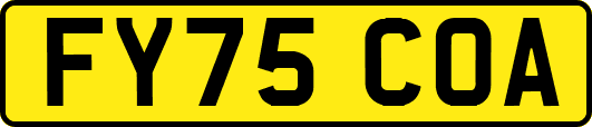 FY75COA