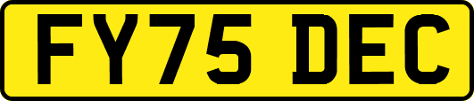 FY75DEC