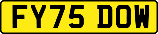 FY75DOW