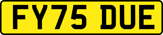 FY75DUE
