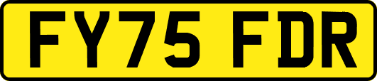 FY75FDR