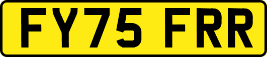 FY75FRR