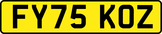 FY75KOZ
