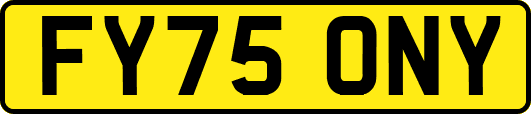 FY75ONY