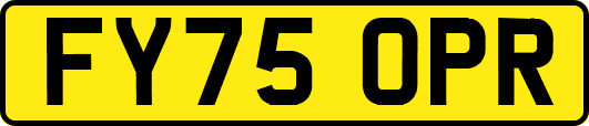 FY75OPR