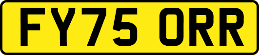 FY75ORR
