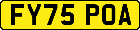 FY75POA