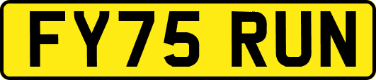FY75RUN