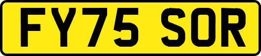 FY75SOR