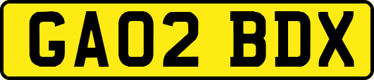 GA02BDX