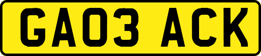 GA03ACK