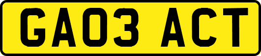 GA03ACT