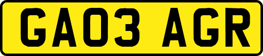 GA03AGR