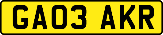 GA03AKR