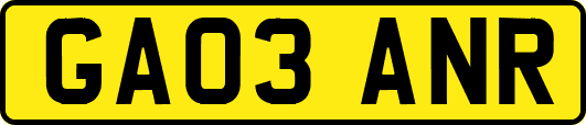 GA03ANR