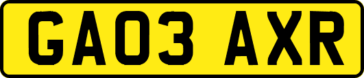 GA03AXR