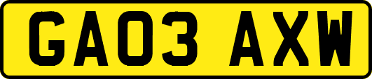 GA03AXW