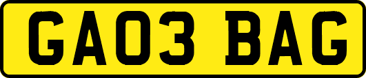 GA03BAG